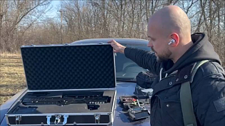 Блокиратор дронов Гарпия Про 120W