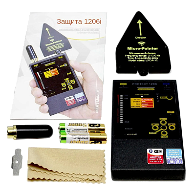 Детектор жучков прослушки Protect 1206i