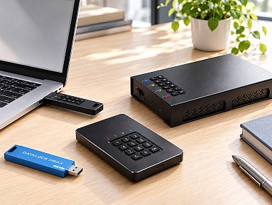 Flash-накопители с аппаратным шифрованием: как не потерять данные вместе с флешкой