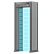 Арочный металлодетектор Блокпост Импульс PC 4400 МК (33|22|11)