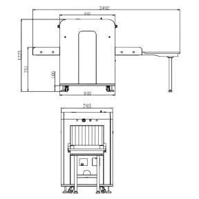 Интроскоп ZKTeco ZKX5030A
