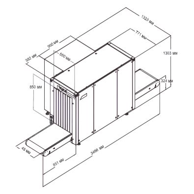 Интроскоп Rapiscan 624XR
