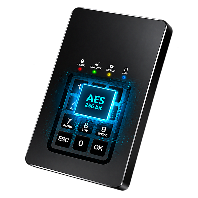 SSD-диск с шифрованием и ПИН-кодом DataLock PRO 1 ТБ