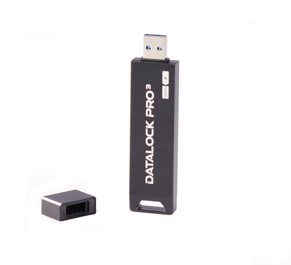 Флешка с ПИН-кодом DataLock PRO 16Gb USB 3.0 защищенный флеш-накопитель с аппаратным шифрованием данных, пин-кодом