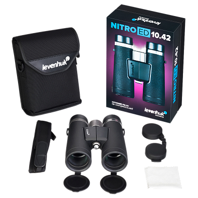 Бинокль Levenhuk Nitro ED 10x42