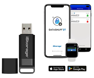 Защищенная флешка iStorage DatAshur BT 32GB