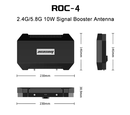 Двухдиапазонный усилитель сигнала Acasom ROC-4