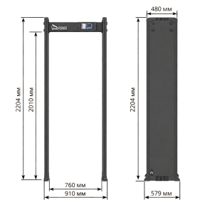 Арочный металлодетектор Блокпост Матрёшка PC V 3300 (33|22|11)