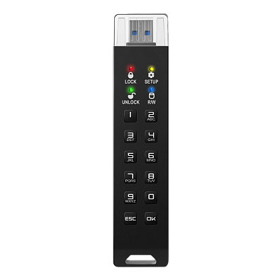 Флешка с аппаратным шифрованием DataLock PRO4 128 Gb USB 3.2