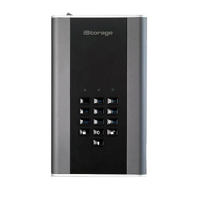 Защищенный флеш накопитель с пин-кодом iStorage DiskAshur DT2 16TB