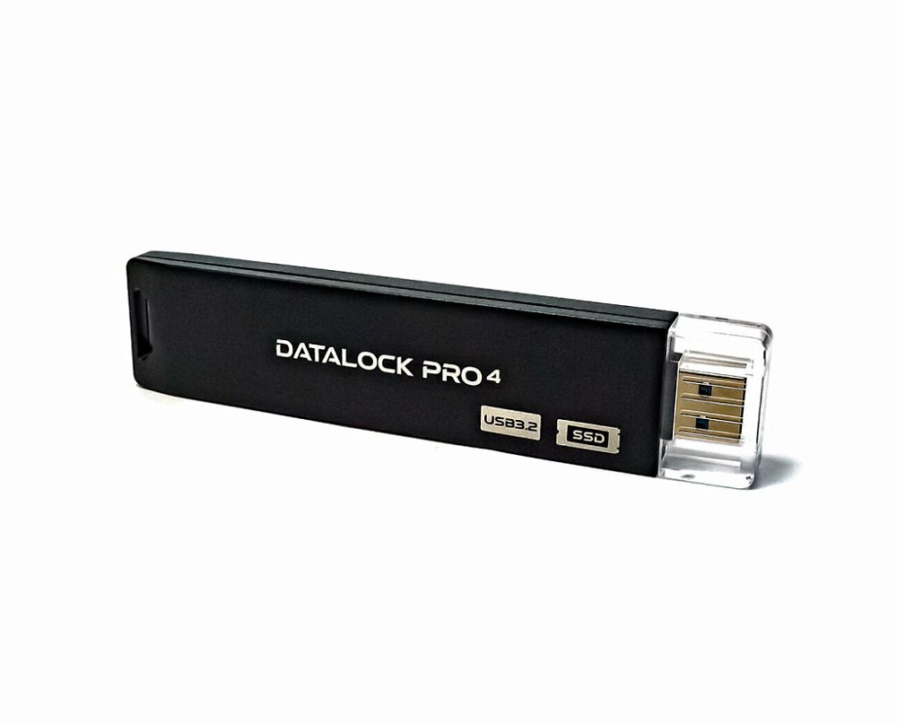 Флешка с ПИН-кодом DataLock PRO4 256 Gb USB 3.1 защищенный флеш-накопитель с аппаратным шифрованием данных, пин-кодом
