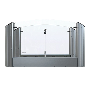 Турникет с распашными створками Oxgard Praktika T-07