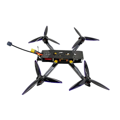 FPV-дрон 10 дюймов VTX 3.3ГГц на оптоволокне