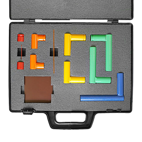 Комплект тест-объектов Блокпост ТСМО для настройки металлодетекторов