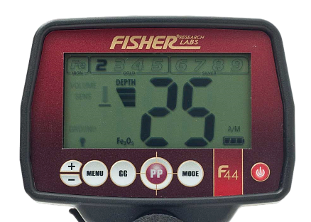 Металлоискатель FISHER F44-11DD