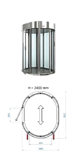 Шлюзовая кабина Saima Gate Box