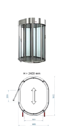 Шлюзовая кабина Saima Gate Box