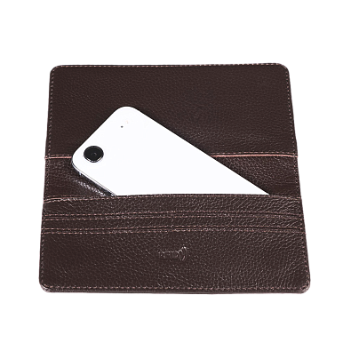 Чехол портмоне фарадея для телефона Faraday Bag PS2 Brown