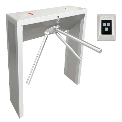 Тумбовый турникет-трипод CARDDEX STL-03C (нерж)