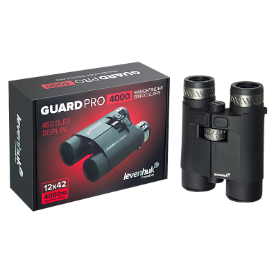 Бинокль с дальномером Levenhuk Guard PRO 4000