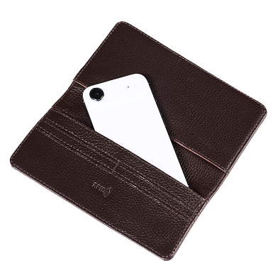 Чехол портмоне фарадея для телефона Faraday Bag PS2 Brown