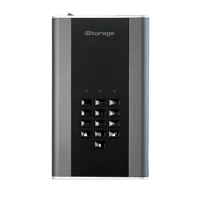 HDD диск с ПИН-кодом iStorage DiskAshur DT2 12TB